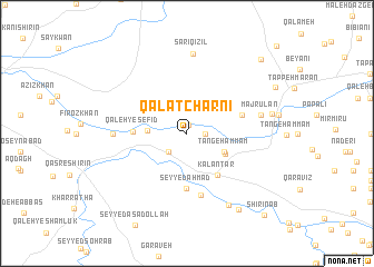 map of Qal‘at Chārnī