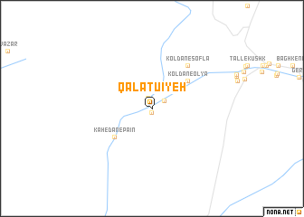 map of Qalātū\