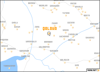 map of Qalāwa