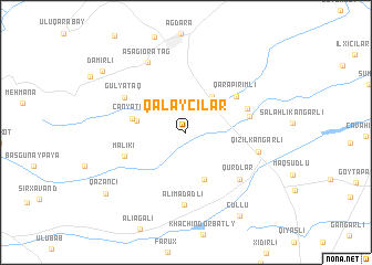map of Qalayçılar