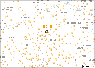 map of Qala