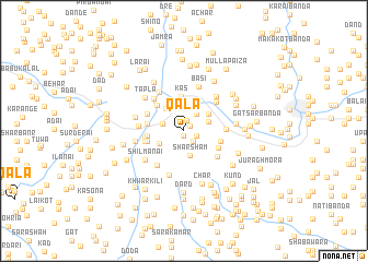 map of Qala