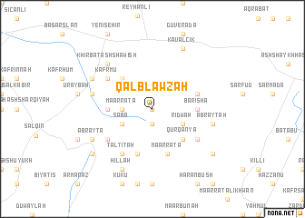 map of Qalb Lawzah