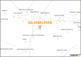 map of Qal‘eh Bālā Şebī