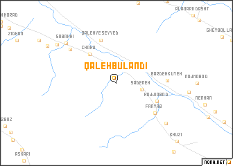 map of Qal‘eh Bulandi