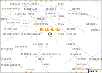 map of Qal‘ehcheh