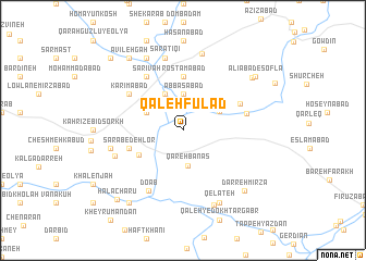 map of Qal‘eh Fūlād