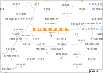 map of Qal‘ehgāh-e Kūr Kūz