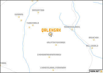 map of Qal‘eh Gak