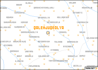 map of Qal‘eh Jūq-e ‘Olyā