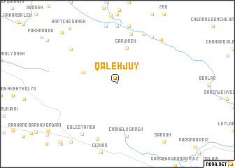 map of Qal‘eh Jūy