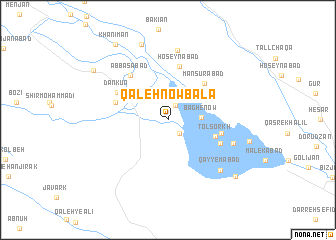 map of Qal‘eh Now Bālā