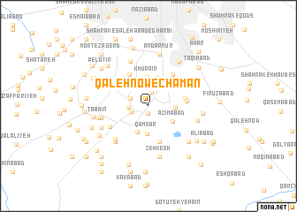 map of Qal‘eh Now-e Chaman