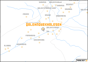 map of Qal‘eh Now-e Khāleşeh