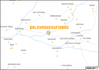 map of Qal‘eh Now-e Şūfīābād