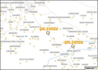 map of Qal‘eh Now