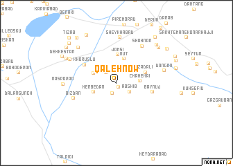 map of Qal‘eh Now