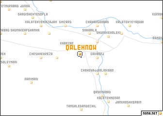 map of Qal‘eh Now