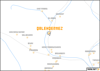 map of Qal‘eh Qermez