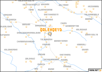 map of Qal‘eh Qeyd