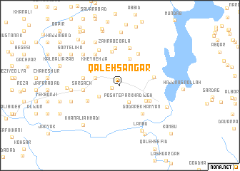 map of Qal‘eh Sangar