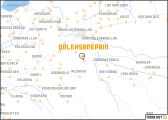 map of Qal‘eh Sar-e Pā\