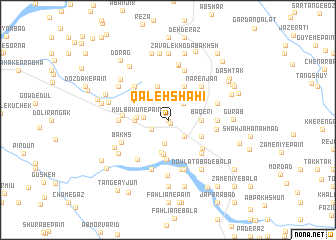 map of Qal‘eh Shāhī