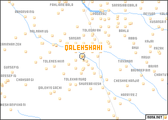 map of Qal‘eh Shāhī