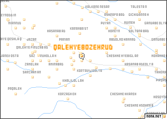 map of Qal‘eh-ye Bozeh Rūd