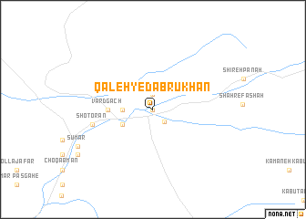 map of Qal‘eh-ye Dabrū Khān