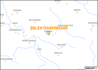 map of Qal‘eh-ye Dārāb Khān