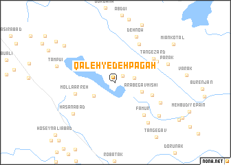 map of Qal‘eh-ye Deh Pāgāh