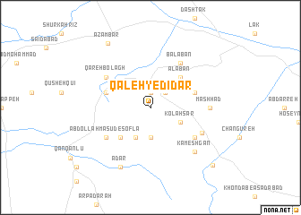 map of Qal‘eh-ye Dīdār