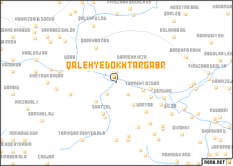 map of Qal‘eh-ye Dokhtar Gabr