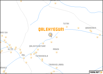 map of Qal‘eh-ye Guri