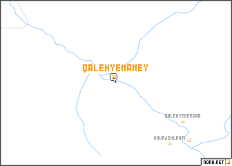 map of Qal‘eh-ye Māmey