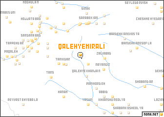 map of Qal‘eh-ye Mīr‘Alī