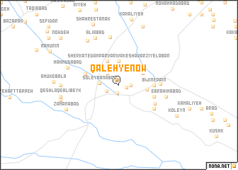 map of Qal‘eh-ye Now