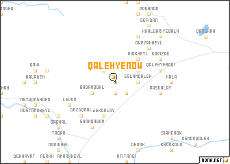 map of Qal‘eh-ye Now