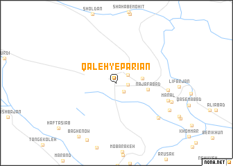 map of Qal‘eh-ye Parīān