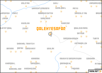 map of Qal‘eh-ye Safar