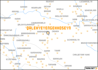 map of Qal‘eh-ye Yengeh Ḩoseyn