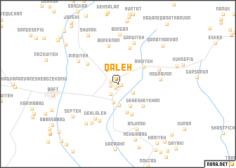 map of Qal‘eh