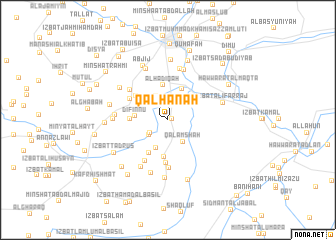 map of Qalhānah