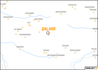 map of Qālhar