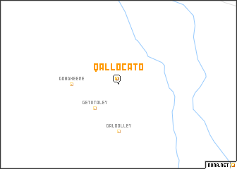 map of Qallocato