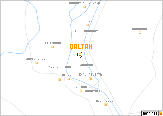 map of Qalţah