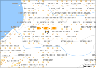 map of Qamar ad Dīn