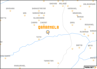 map of Qamar Mela