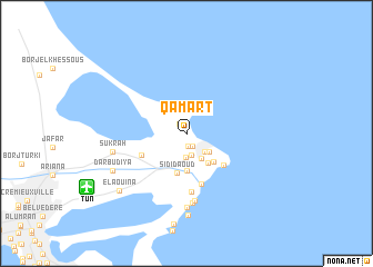 map of Qamarţ